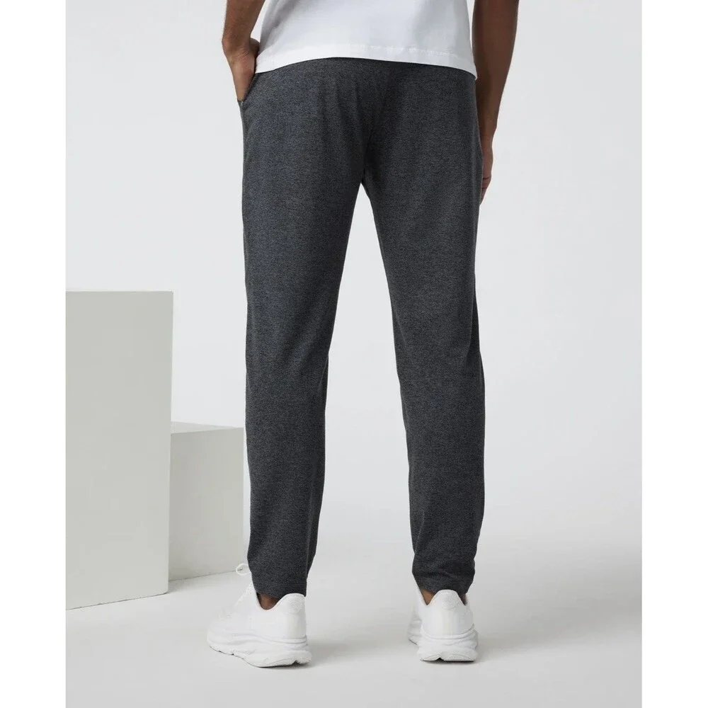 Vuori Men’s Ponto Performance Pant Charcoal Heather Gray Size XL EUC